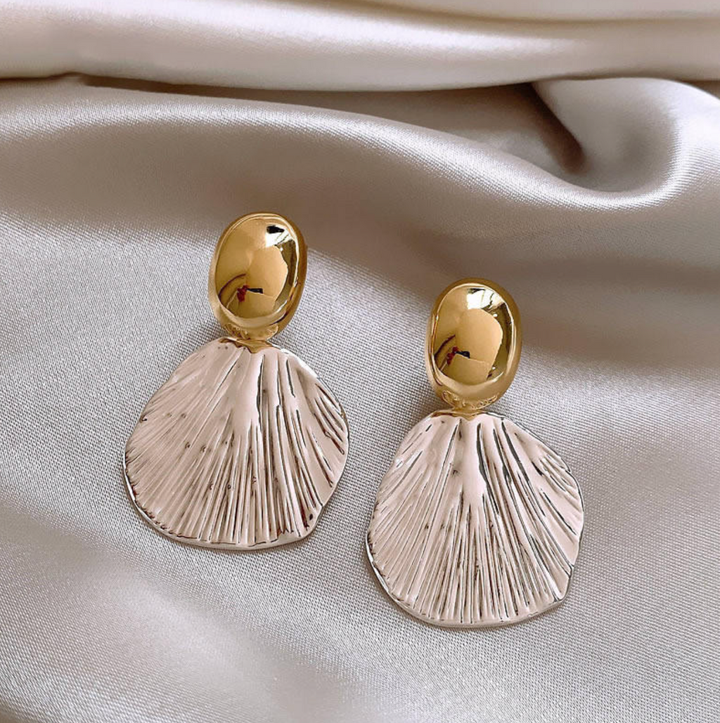 Aurelia Luxe™ Textured Gold Statement Jewelry