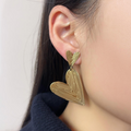 Élise Dorée™ 18K Gold-Plated Stainless Steel Stud Earrings