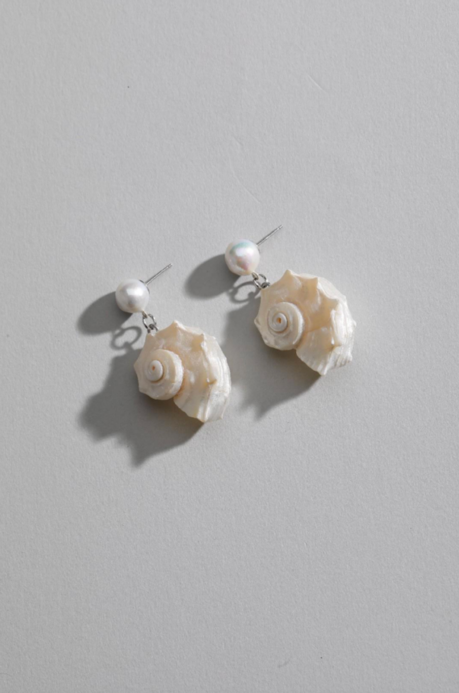 Marielle Pearl™ 18K Gold Seashell & Pearl Charm Earrings
