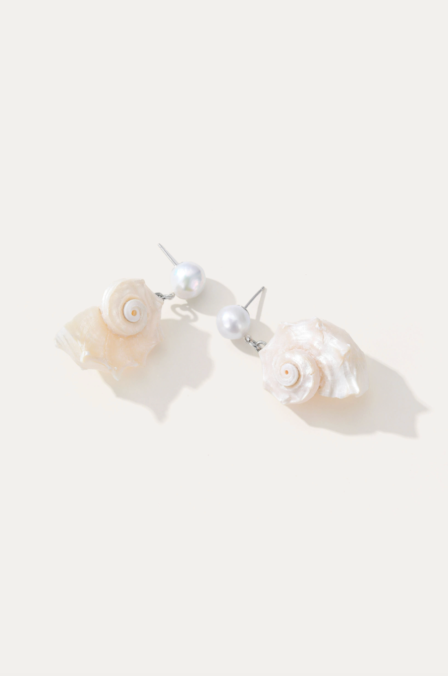 Marielle Pearl™ 18K Gold Seashell & Pearl Charm Earrings
